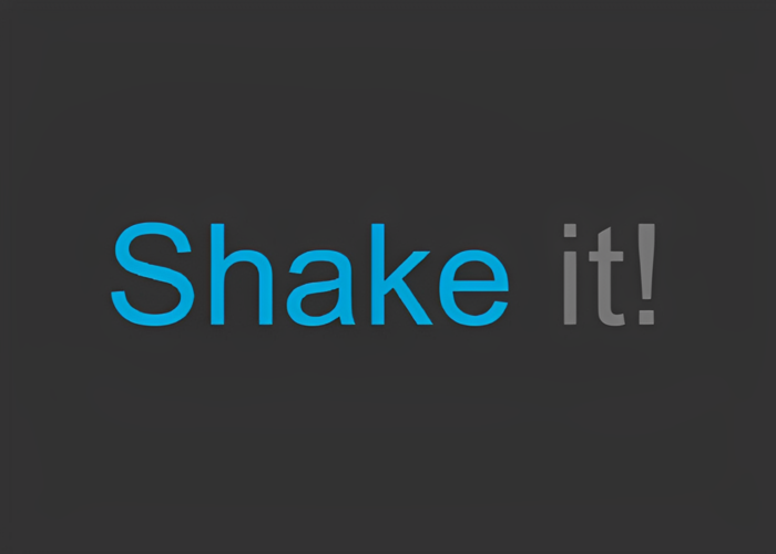 ShakeIt - a gamified password generator